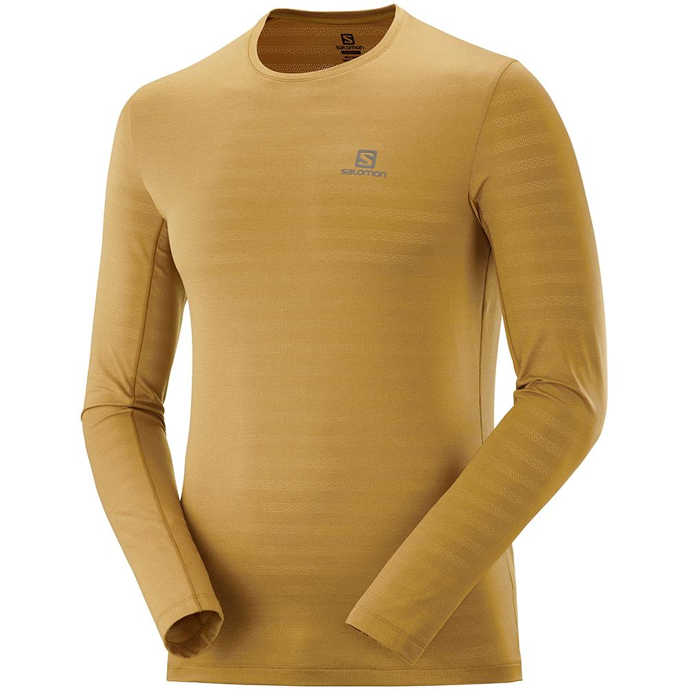 Tops Salomon Homme Marron - Salomon XA LS M - France (5402-GHKAT)